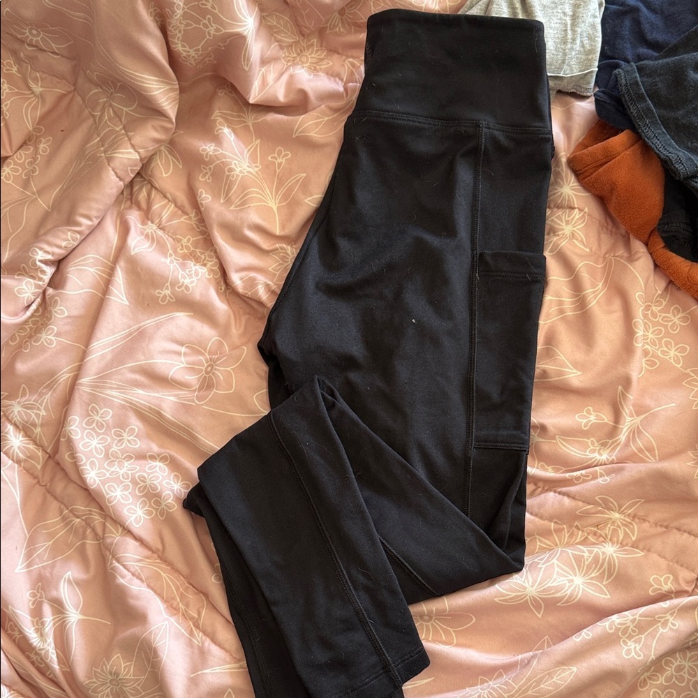 PINK Victoria's Secret Black Active Leggings